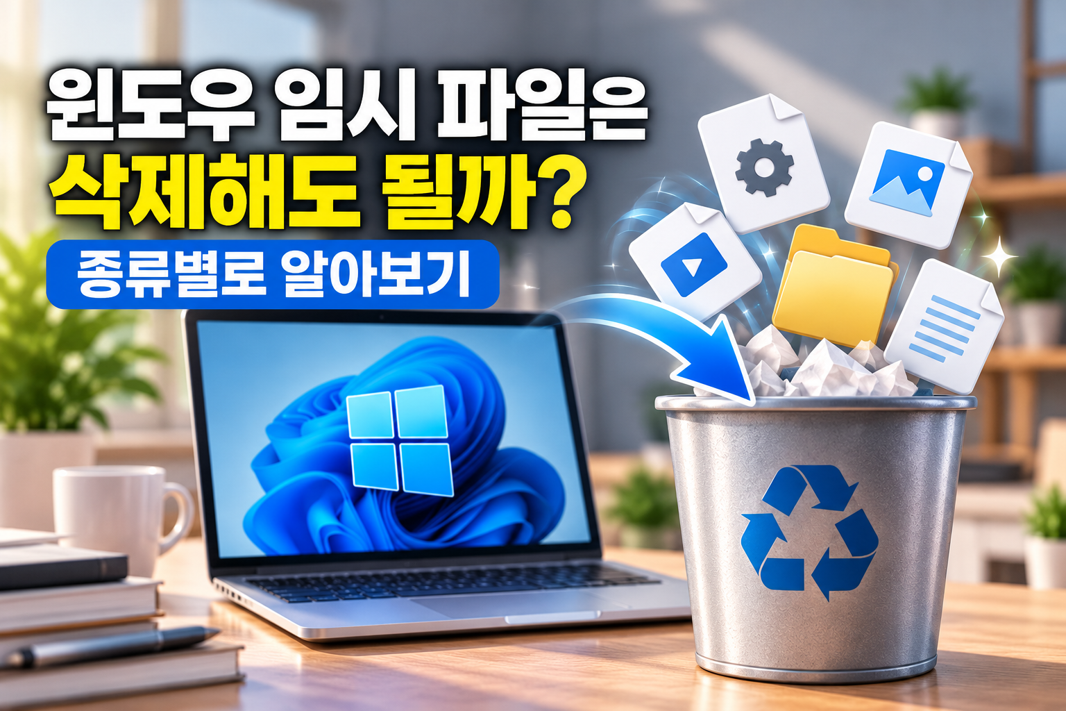 윈도우 임시 파일은 삭제해도 될까? 종류별로 알아보기
